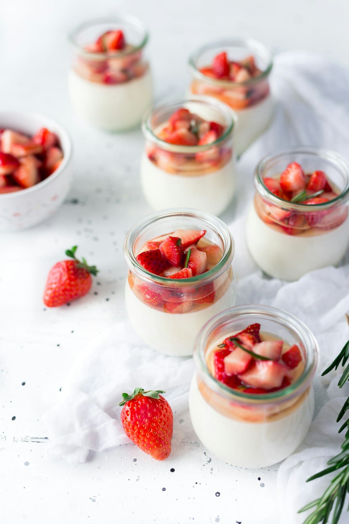 Dessert aux fruits — photographie d’atmosphère